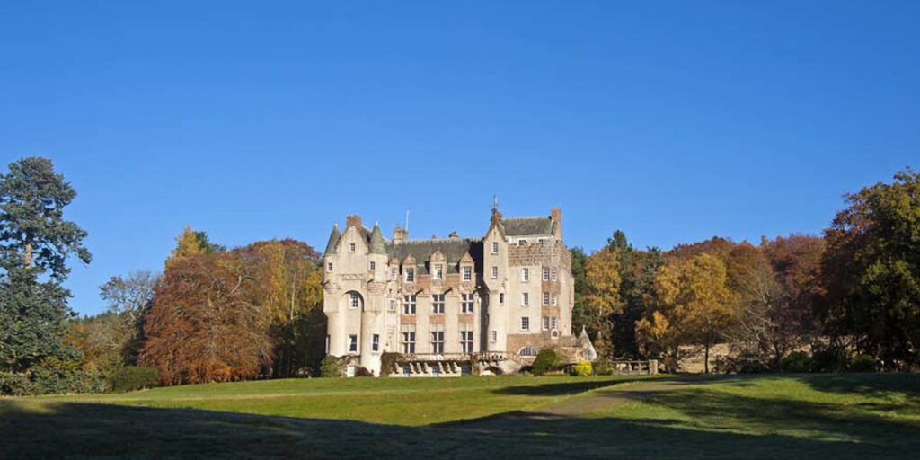 facade of Scottish Castle
