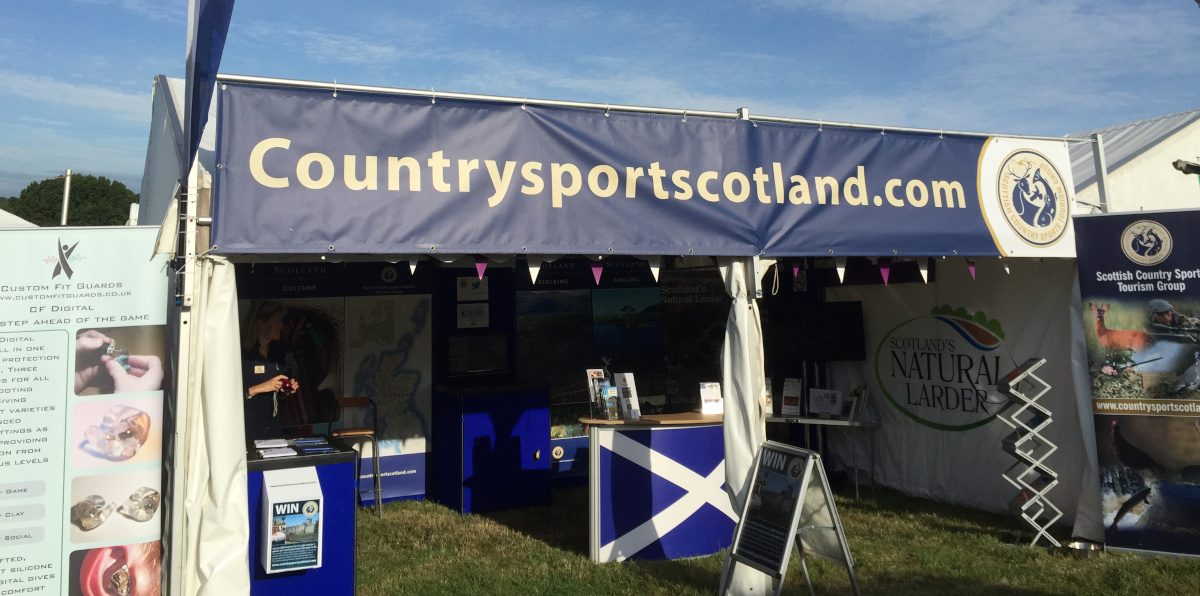 SCSTG stand at game fair