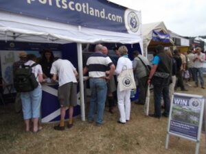 trade stand at Game Fair