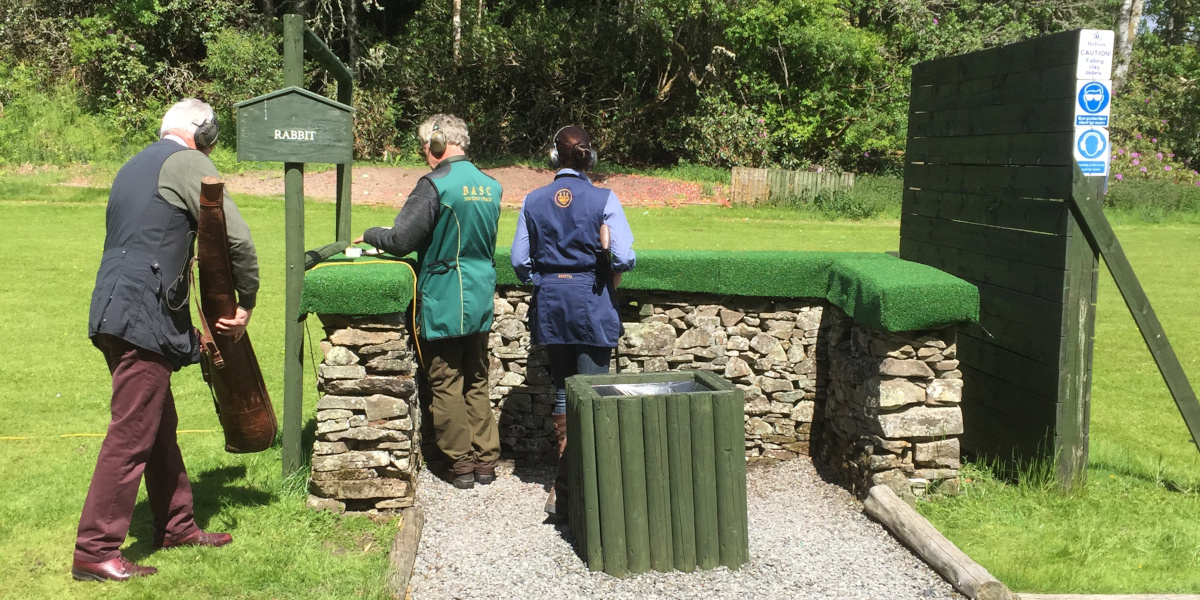 BASC Clay Shoot Stand