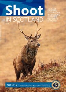 magazine cover with red stag