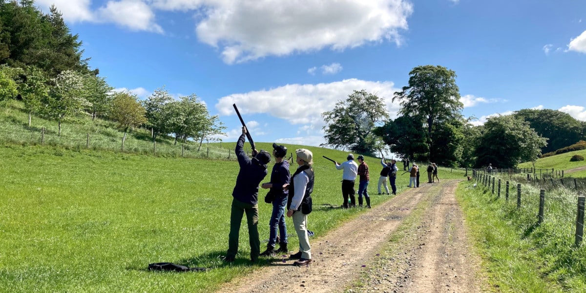 group of people on a simulated game day