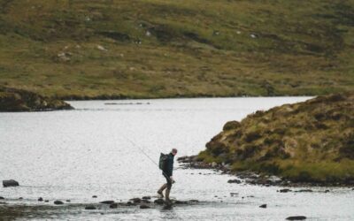 Hill loch fishing for wild brown trout