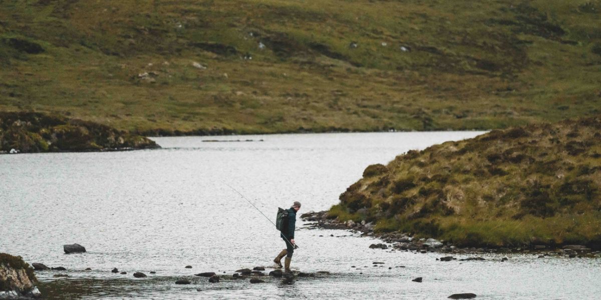 Fly fishing, Scotland.  Fly fishing, Trout fishing tips, Trout