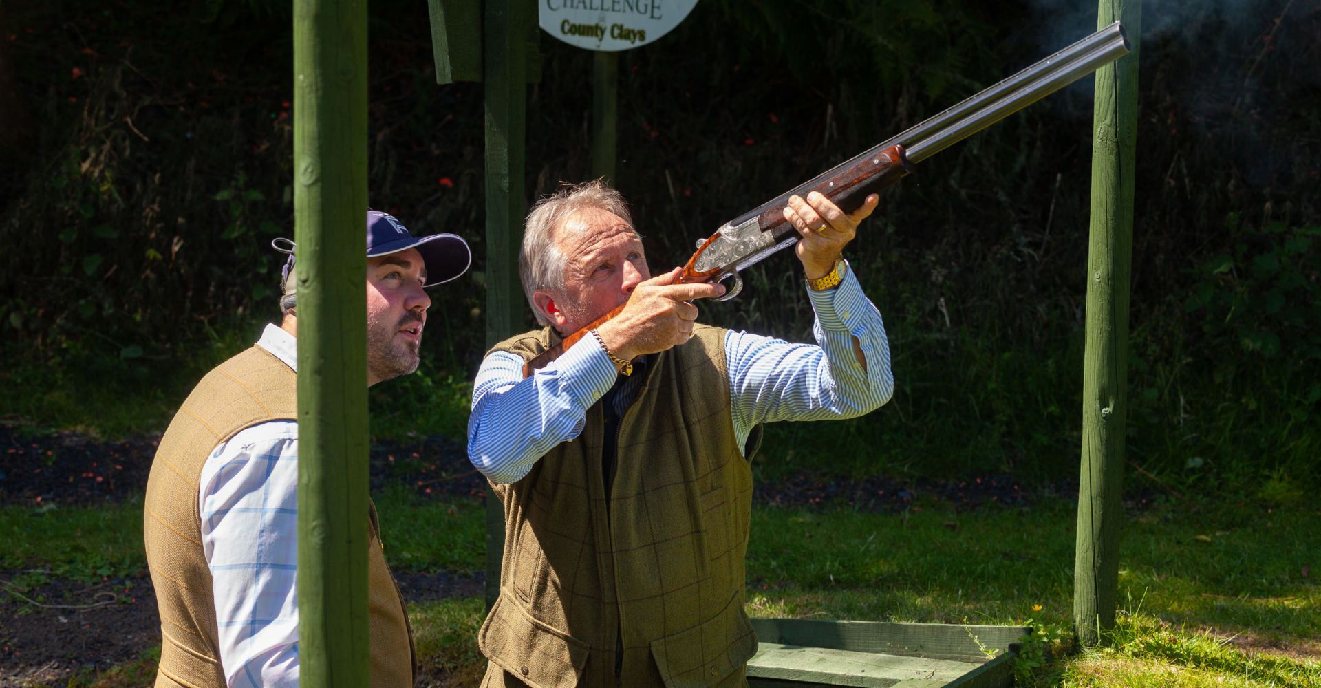 clay pigeon shooting