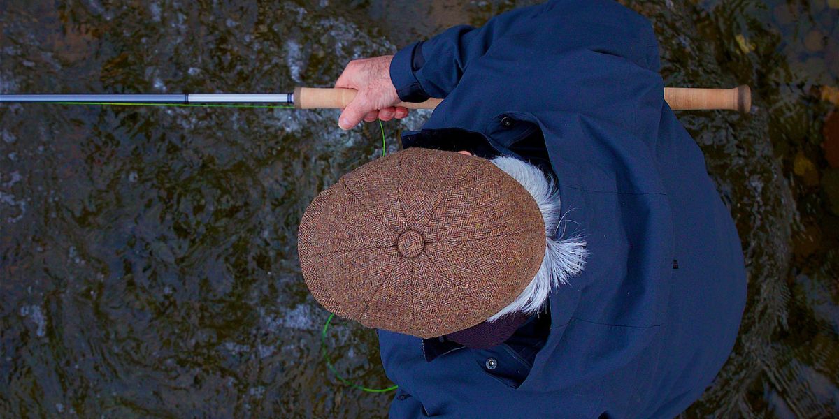 DEERSTALKER/GHILLIE HAT BROWN WOOL TWEED FOR HUNTING SHOOTING FISHING NEW