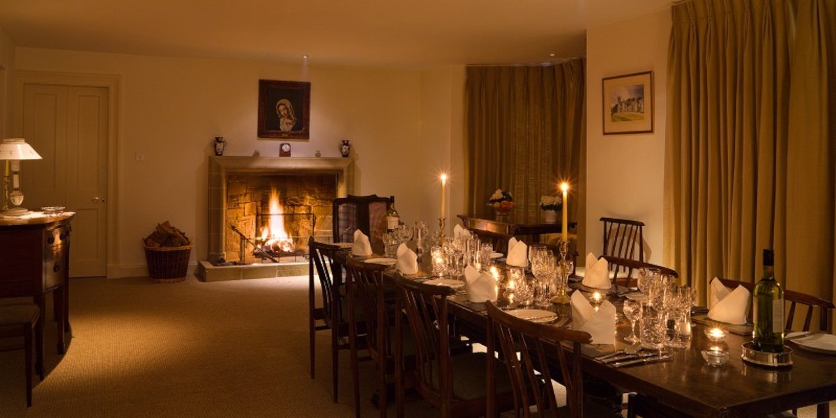 craiganour estate dining room