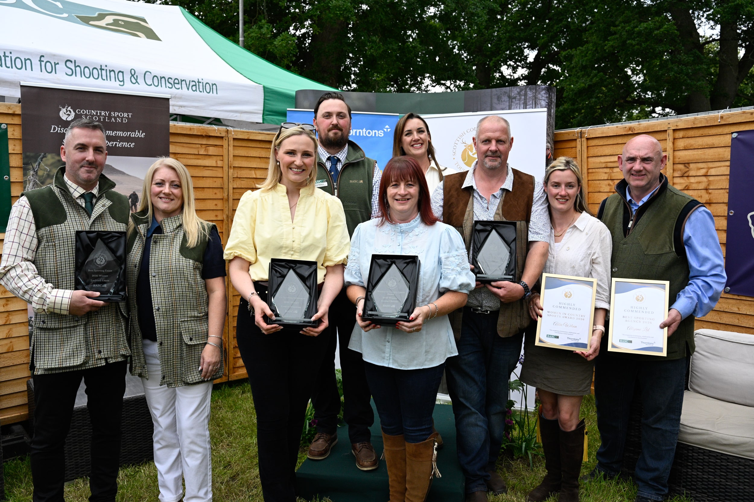 Scottish Country Sports Tourism Awards 2026 winners revealed at the Scottish Game Fair