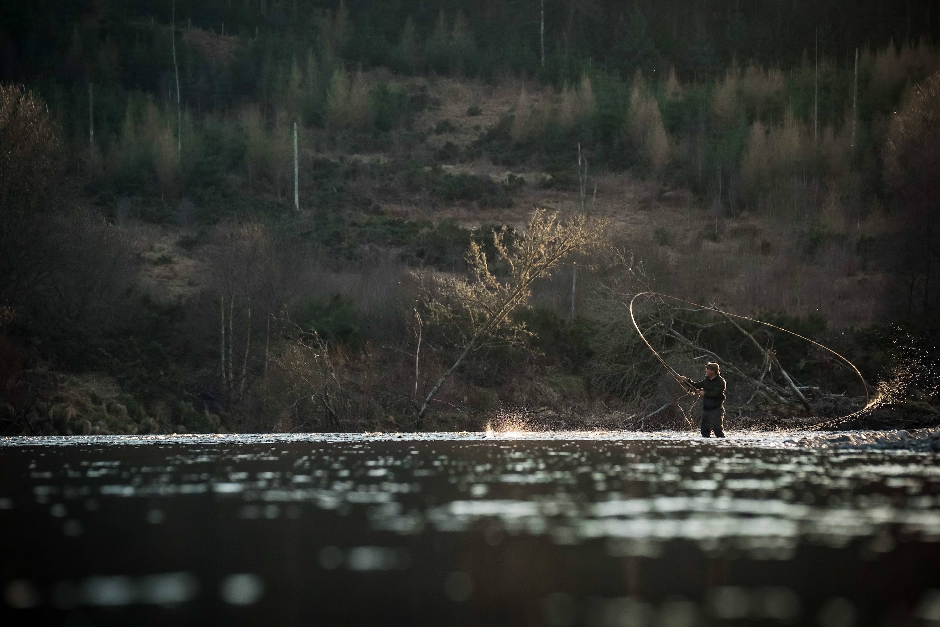 Single Spey Cast River Dee copy